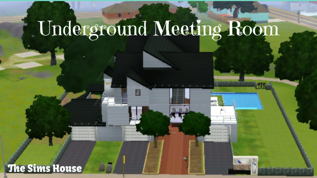 The Sims 3 Underground Meeting Room